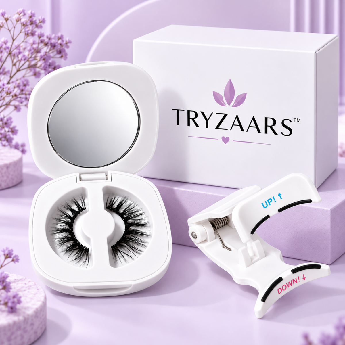TRYZAARS™ No-Glue Magnetic Lashes